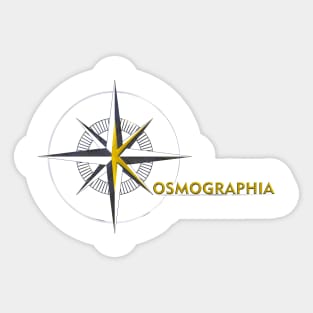 Kosmographia Logo Full Name Sticker